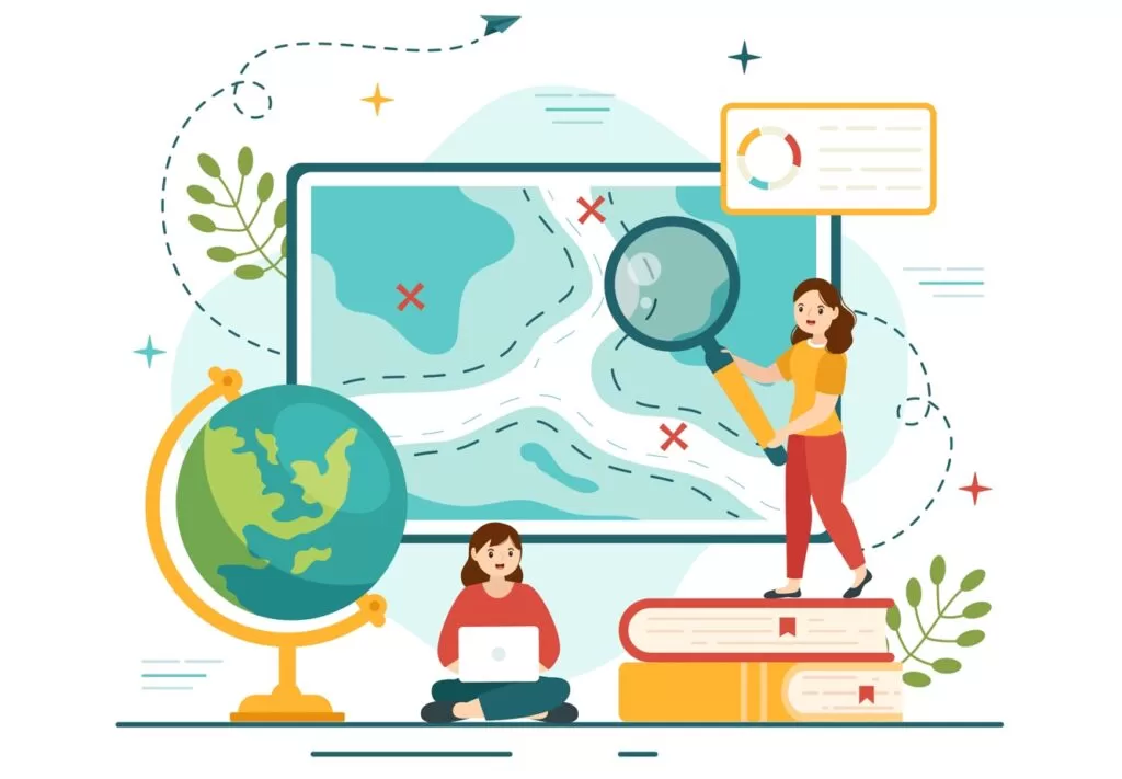 Стороны света задание на ОГЭ обществознание